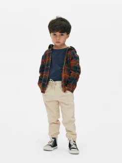 Drawstring Denim Joggers