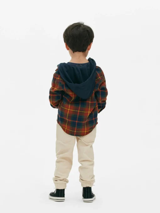 Drawstring Denim Joggers