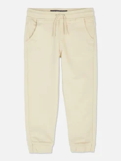 Drawstring Denim Joggers
