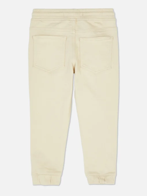 Drawstring Denim Joggers