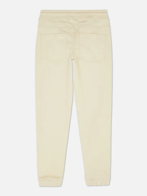 Drawstring Denim Joggers