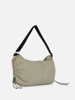 Drawstring Detail Sling Bag