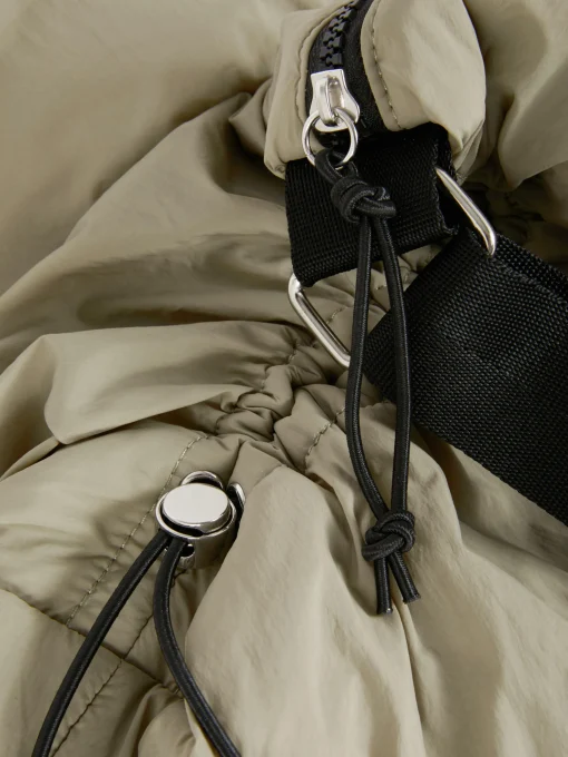 Drawstring Detail Sling Bag