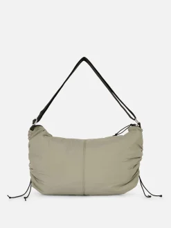 Drawstring Detail Sling Bag