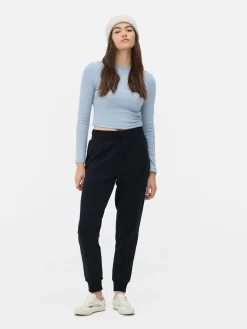 Drawstring Skinny Joggers