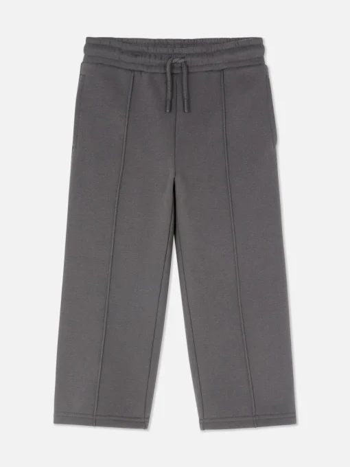 Drawstring Wide Leg Joggers