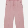 Drawstring Wide Leg Joggers