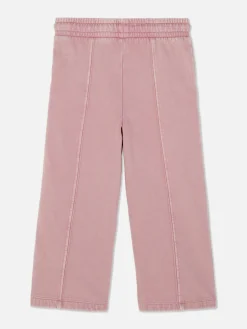 Drawstring Wide Leg Joggers