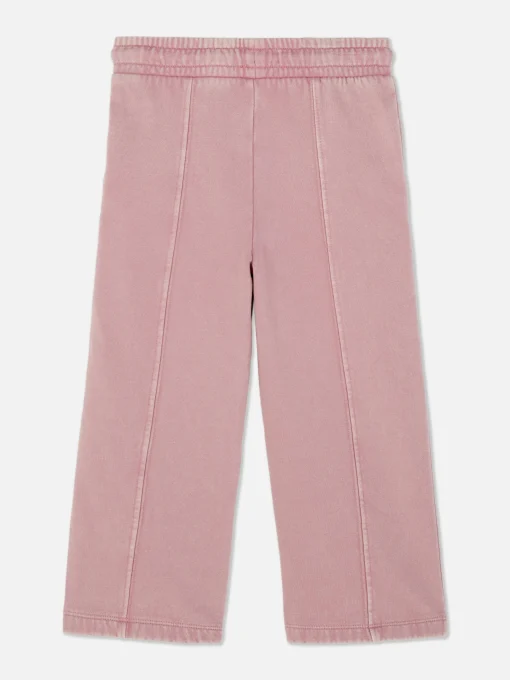 Drawstring Wide Leg Joggers