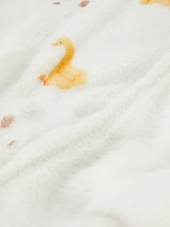 Duck Print Baby Blanket