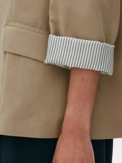 Edge-to-Edge Tailored Blazer