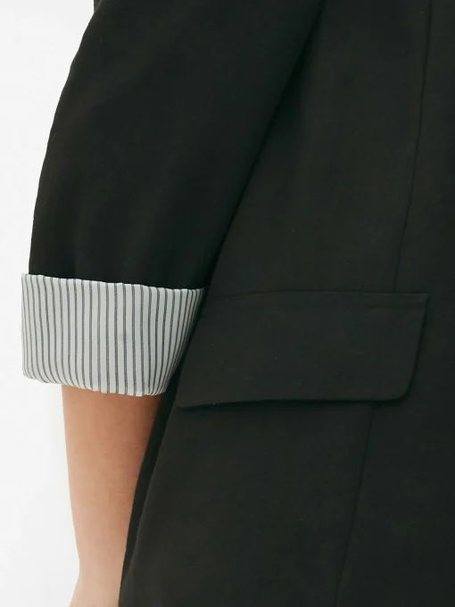 Edge-to-Edge Tailored Blazer