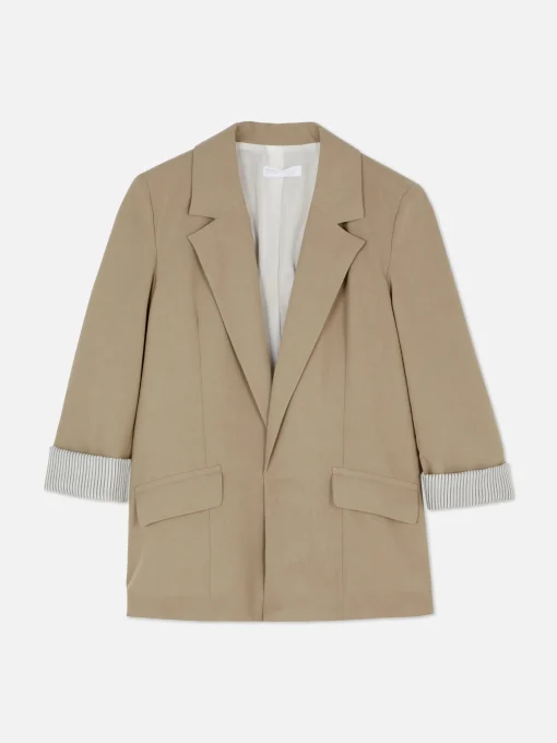 Edge-to-Edge Tailored Blazer