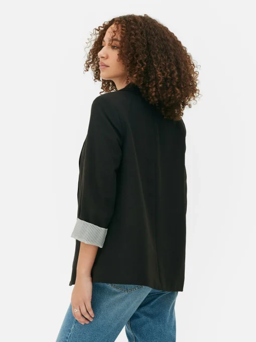 Edge-to-Edge Tailored Blazer