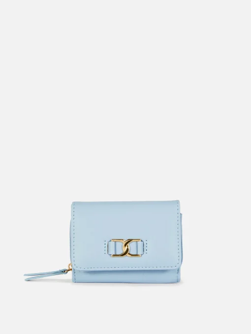 Embellished Faux Leather Purse