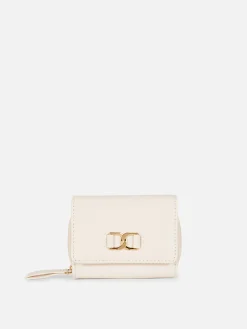 Embellished Faux Leather Purse