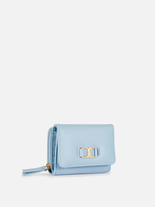 Embellished Faux Leather Purse