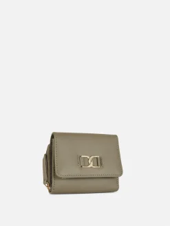 Embellished Faux Leather Purse