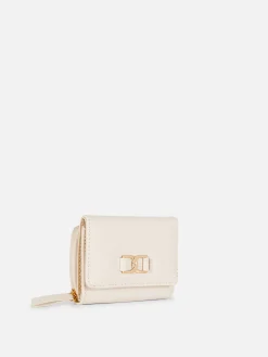 Embellished Faux Leather Purse