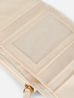 Embellished Faux Leather Purse