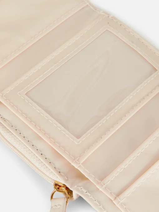 Embellished Faux Leather Purse