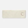 Embroidered Initial Knit Headband