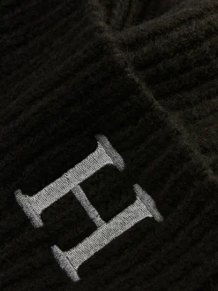 Embroidered Initial Knit Headband