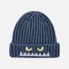 Embroidered Knit Beanie