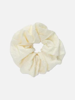 Embroidered Scrunchie