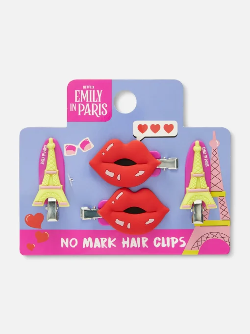Emily In Paris No-Dent Hair Clips