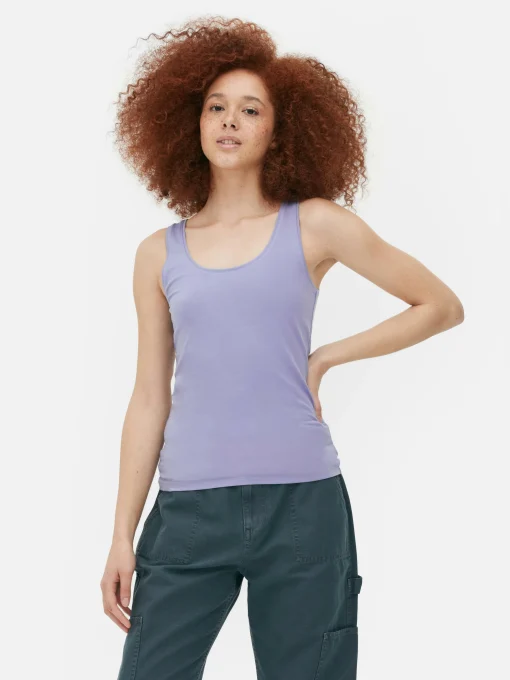 Essential Scoop Neck Stretch Tank