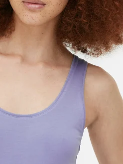 Essential Scoop Neck Stretch Tank