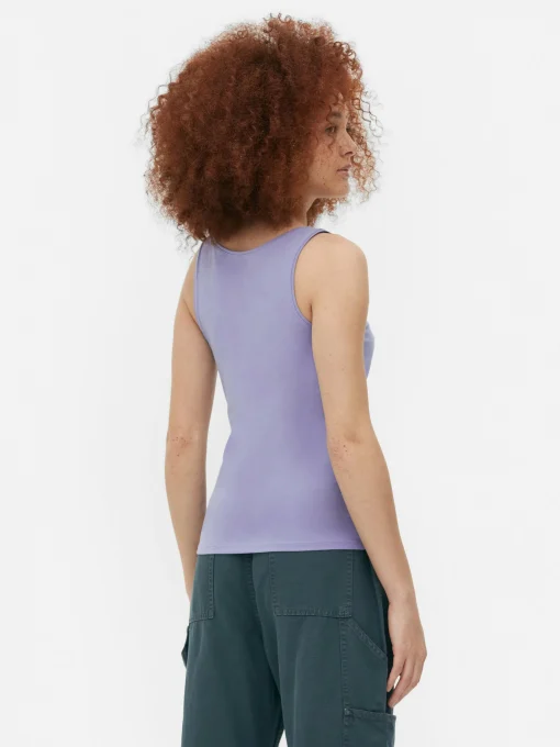 Essential Scoop Neck Stretch Tank