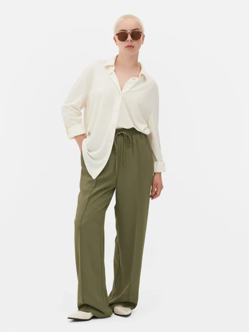 Essential Wide-Leg Joggers