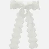 Eyelet Bow Hair Clip