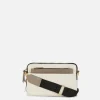 Faux Croc Double Zip Camera Bag