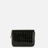 Faux Croc Zip Purse