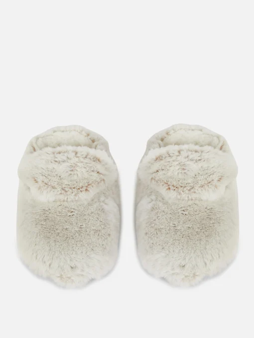Faux Fur Fleece Lined Slippers