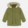 Faux Fur Hooded Parka