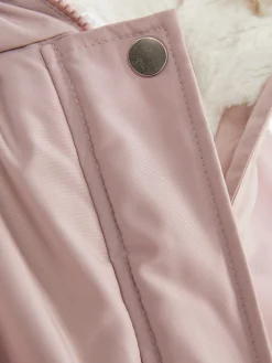 Faux Fur Hooded Parka
