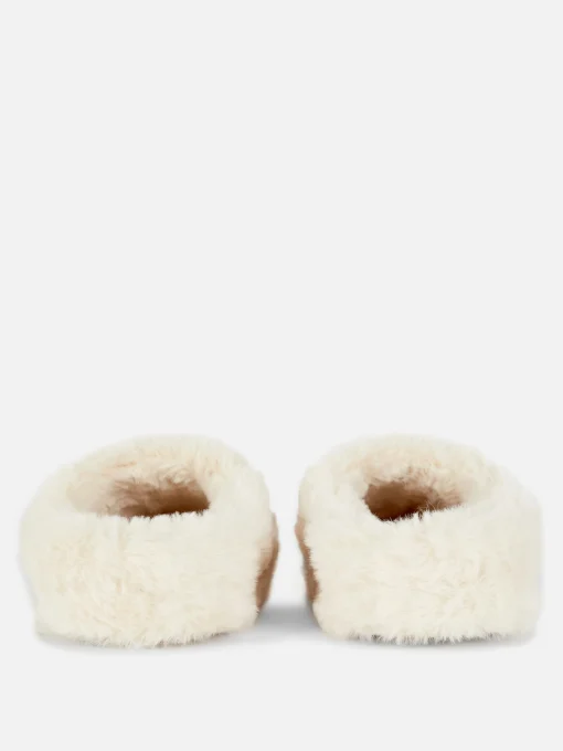 Faux Fur Mule Slippers