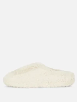 Faux Fur Mule Slippers