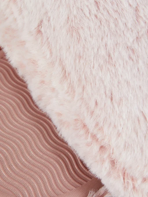 Faux Fur Mule Slippers