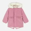 Faux Fur Parka Coat