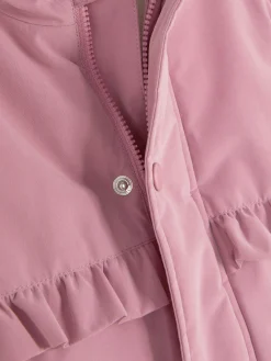 Faux Fur Parka Coat