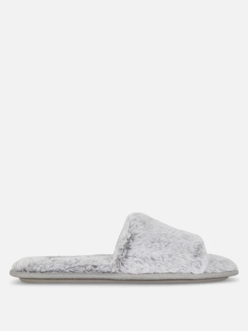 Faux Fur Slippers