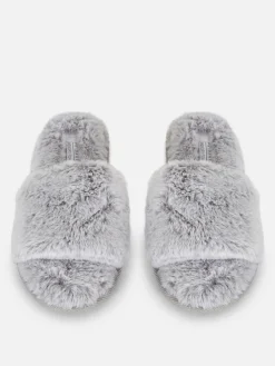Faux Fur Slippers