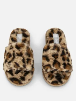 Faux Fur Slippers