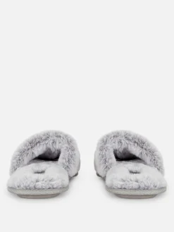 Faux Fur Slippers