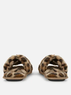 Faux Fur Slippers